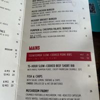 Menu 2 February 2025   at Your Mates Brewing Co in Warana