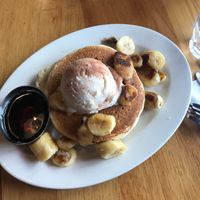 Jamaican Banana Plantcakes at The Pancake Kitchen in Ballarat