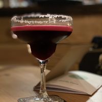 Beetroot Margarita at Grá Irish Gastropub in Mallorca