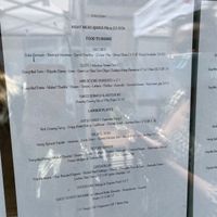 English night menue at Grá Irish Gastropub in Mallorca