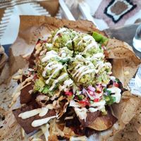 Riesen Portion Nachos mit 🥑 at Grá Irish Gastropub in Mallorca