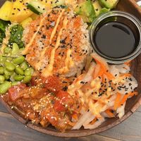 Poke Bowl  at Grá Irish Gastropub in Mallorca