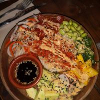 Poke Bowl at Grá Irish Gastropub in Mallorca