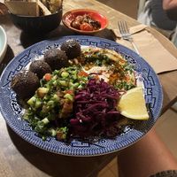 Falafel bowl  at Grá Irish Gastropub in Mallorca