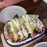 Small nachos (poor photo sorry) at Grá Irish Gastropub in Mallorca