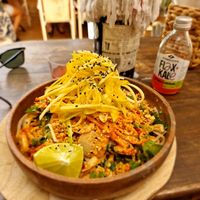 Thai noodles at Grá Irish Gastropub in Mallorca