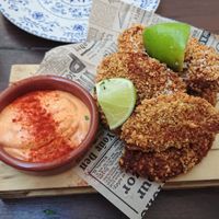 Avocado Nuggets at Grá Irish Gastropub in Mallorca