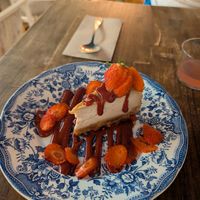 Cheesecake at Grá Irish Gastropub in Mallorca