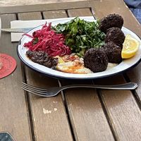 falafel bowl  at Grá Irish Gastropub in Mallorca