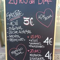 Smoothie bowls! at Punto Gelato in Ibiza