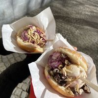 Krapfen mit Eis (Eiskrapfen) zur Faschingszeit   at Eisperle - Färbergasse in Graz
