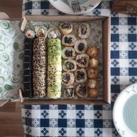 Una de las promos at Yasai Vegan Sushi in Maipu