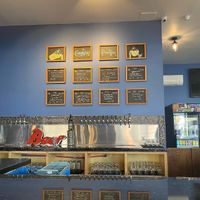 Beer tap selection at Climbing Wolf in Dobbs Ferry