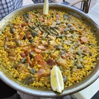 Vegan Paella    at Es Port in Mallorca