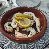 Gambas at El Sarao de Lara in Las Rozas De Madrid