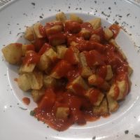 Patatas bravas at El Sarao de Lara in Las Rozas De Madrid
