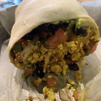 Breakfast burrito   at Planted Plate in Princeton