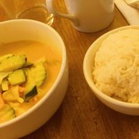 Curry rice at Kapunka in Paris