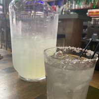 Margarita pitcher at Dos Marias in Yonkers