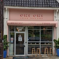 Storefront at Chi Chi Vegan Taco Shop in Atlanta