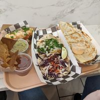 Ordered too much maybe! at Chi Chi Vegan Taco Shop in Atlanta