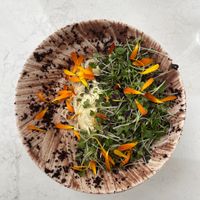 Kelp noodles   at Sutra in New York City