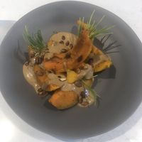 Japanese pumpkin squash   at Sutra in New York City