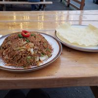 Chick'n kottu roti at Mirisata in Portland