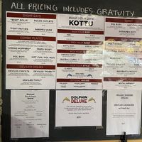 Menu (Summer 2022) at Mirisata in Portland