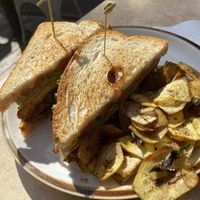 $16 Chick’n Club lunch special  at Mirisata in Portland