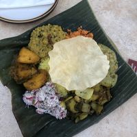 The sharing plate of the day  at Mirisata in Portland