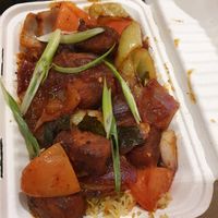 vegan deviled pork at Mirisata in Portland