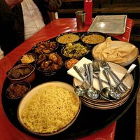 Family Style Platter for Five People at Mirisata in Portland