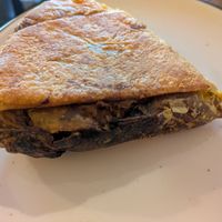 Stuffed vegetable roti at Mirisata in Portland