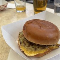 Burger week burger  at Mirisata in Portland