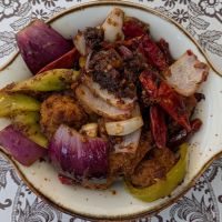 Hot Butter Prawns at Mirisata in Portland