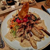 Planted chicken with hokkaido at Aarmühle in Interlaken