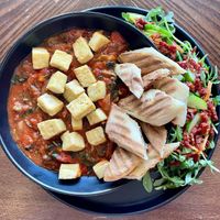 Breakfast Shukshuka   at Jules' Bistro in St Cloud