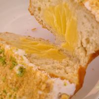 Key lime donut at Guevara's in Brooklyn