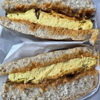 Breakfast sandwich   at Guevara's in Brooklyn