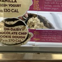 Chocolate chip cookie dough  at Baskin Robbins in Davis