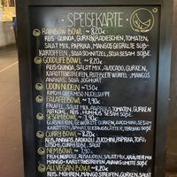Bowl-Menü at All Vegan in Hannover