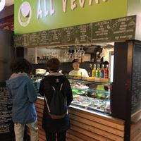 Counter at All Vegan in Hannover