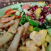 Rainbow bowl at All Vegan in Hannover