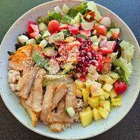 Rainbow Bowl at All Vegan in Hannover