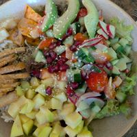 Rainbow Bowl at All Vegan in Hannover