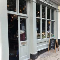 slightly invisible frontage at Figbar in Norwich