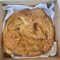 Apple Fritter… this thing is HUGE! 😍🙌🏻  at Sojo's Donuts in Mesa