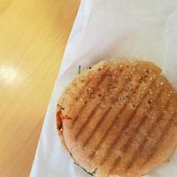 Panini from the outside. at Zekis UniCafé in Heidelberg