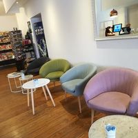 Inside the café. at Zekis UniCafé in Heidelberg